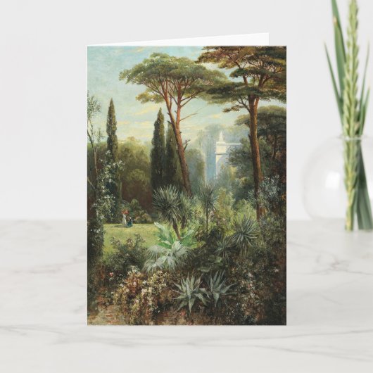 Carte Le parc romantique du château | Franz Xaver Birkin (Devant)