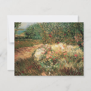 Carte Le parc Voyer d'Argenson Asnieres par Vincent van 