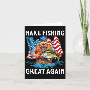 Carte Le patriotique Trump Fisher Rend la pêche excellen