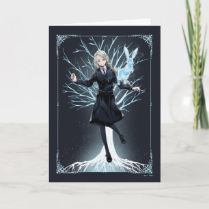 Carte Le Patronus lapin d'Anime Luna Lovegood