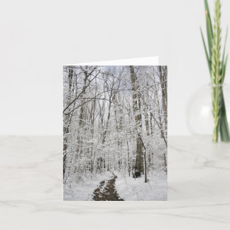 Carte Le pays des merveilles d'hiver