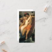 Carte Le pêcheur et le serpent (par Frederic Leighton) (Devant/Arrière en situation)