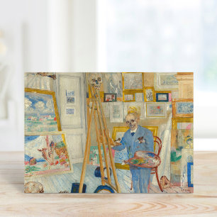 Carte Le peintre de squelette James Ensor