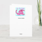 Carte Le Pekingese Et Le Mantis De La Prière (Dos)
