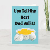 Carte Le père de la fête des pères plaisante sur le cari (Devant)