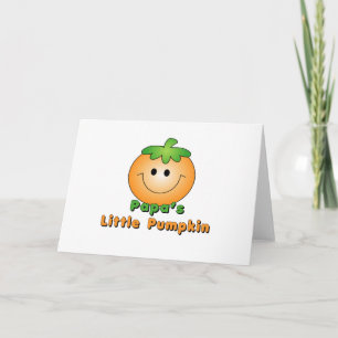 Carte Le petit Citrouille de Papa