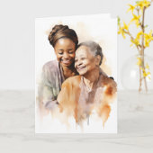 Carte Le phare de la confiance : Fête des mères (Fleur jaune)