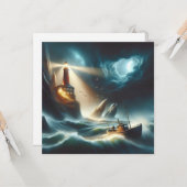 Carte Le phare de l'espoir (Devant/Arrière en situation)