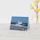 Carte Le Phare De Morris Splash Pense À Vous (Fleur jaune)