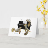 Carte Le Piano (Fleur jaune)