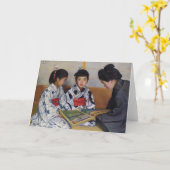 Carte Le Picturebook | Berthe Morisot (Fleur jaune)