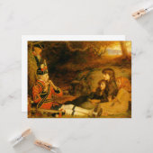 Carte Le Piper (par John Everett Millais) (Devant/Arrière en situation)