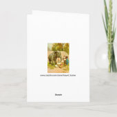 Carte Le pique-nique  (Dos)