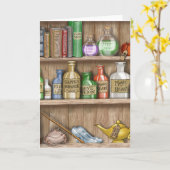 Carte Le placard enchanteur (Fleur jaune)