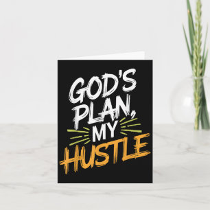 Carte Le plan de Dieu pour mon entreprise Entrepreneur M