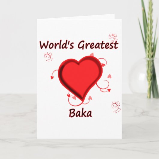 Carte Le plus grand baka du monde (Devant)