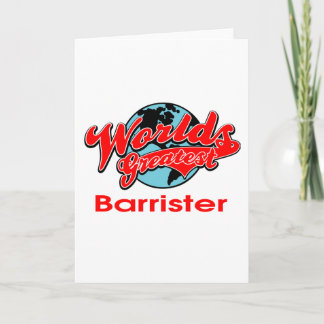 Carte Le plus grand Barrister du monde