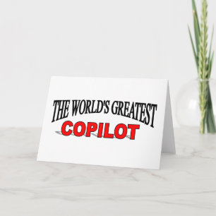 Carte Le plus grand copilote du monde