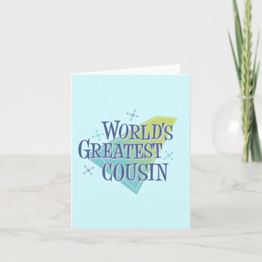 Carte Le plus grand cousin du monde (Devant)