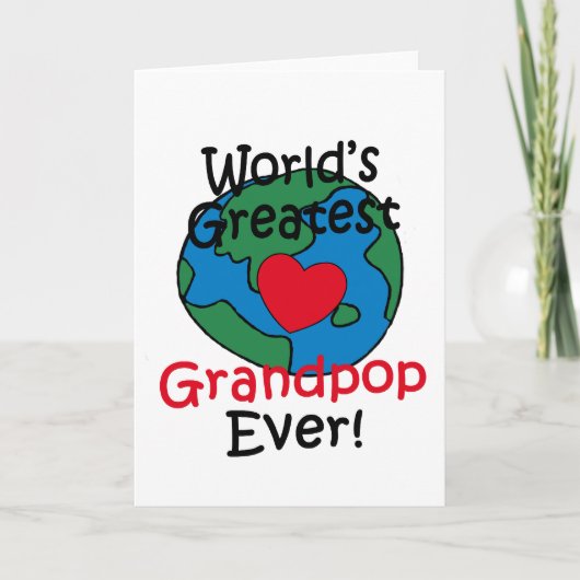 Carte Le plus grand grand coeur pop du monde (Devant)