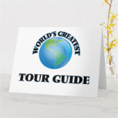 Carte Le plus grand guide touristique du monde (Fleur jaune)