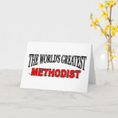 Carte Le plus grand méthodiste du monde (Fleur jaune)