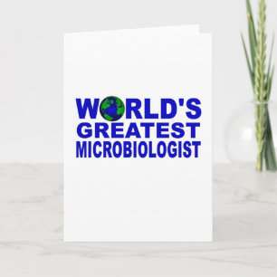 Carte Le plus grand microbiologiste du monde