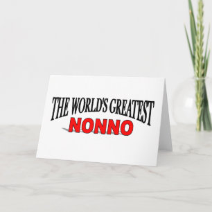Carte Le plus grand Nonno du monde