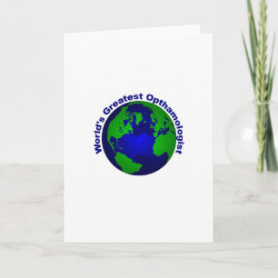 Carte Le plus grand opthalmologue du monde