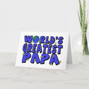 Carte Le plus grand Papa du monde