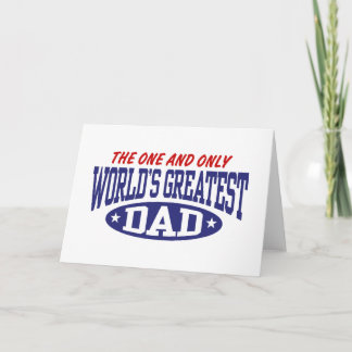 Carte Le plus grand papa du monde