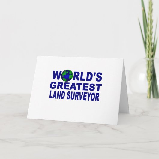 Carte Le plus grand Surveyor Terrestre du monde (Devant)