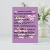 Carte Le poème d'adieu (Debout devant)