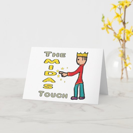 Carte Le point médian (Fleur jaune)