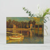 Carte Le Pont à Argenteuil par Claude Monet (Debout devant)