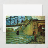 Carte Le pont de Trinquetaille par Vincent van Gogh (Devant / Derrière)