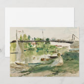 Carte Le Pont sur l'Oise | Berthe Morisot (Devant / Derrière)