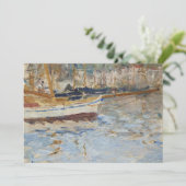 Carte Le Port de Nice | Berthe Morisot (Debout devant)