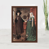 Carte Le portrait d'Arnolfini le mariage d'Arnolfini par (Devant)