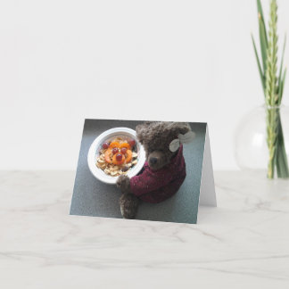 Carte Le Portrait de Teddy