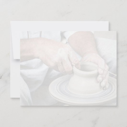 Carte Le Potter au travail (Dos)