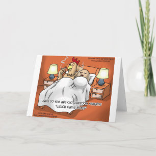 Carte Le poulet ou l'oeuf est arrivé en premier? Cadeaux