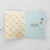 Carte Le poussin du premier-né pour la fête des mères (Intérieur)