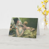 Carte Le premier jour de mère (Fleur jaune)