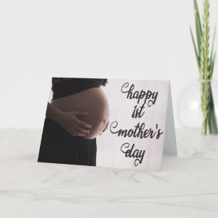 Carte Le premier jour de mère heureux