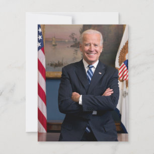 Carte Le président américain Joe Biden en tant que sénat