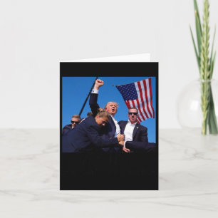 Carte Le président Trump béni