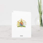 Carte Le prince Louis célèbre son 1er anniversaire (Dos)