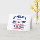 Carte Le principal le plus impressionnant du monde (Fleur jaune)