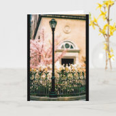 Carte Le printemps à Central Park (Fleur jaune)